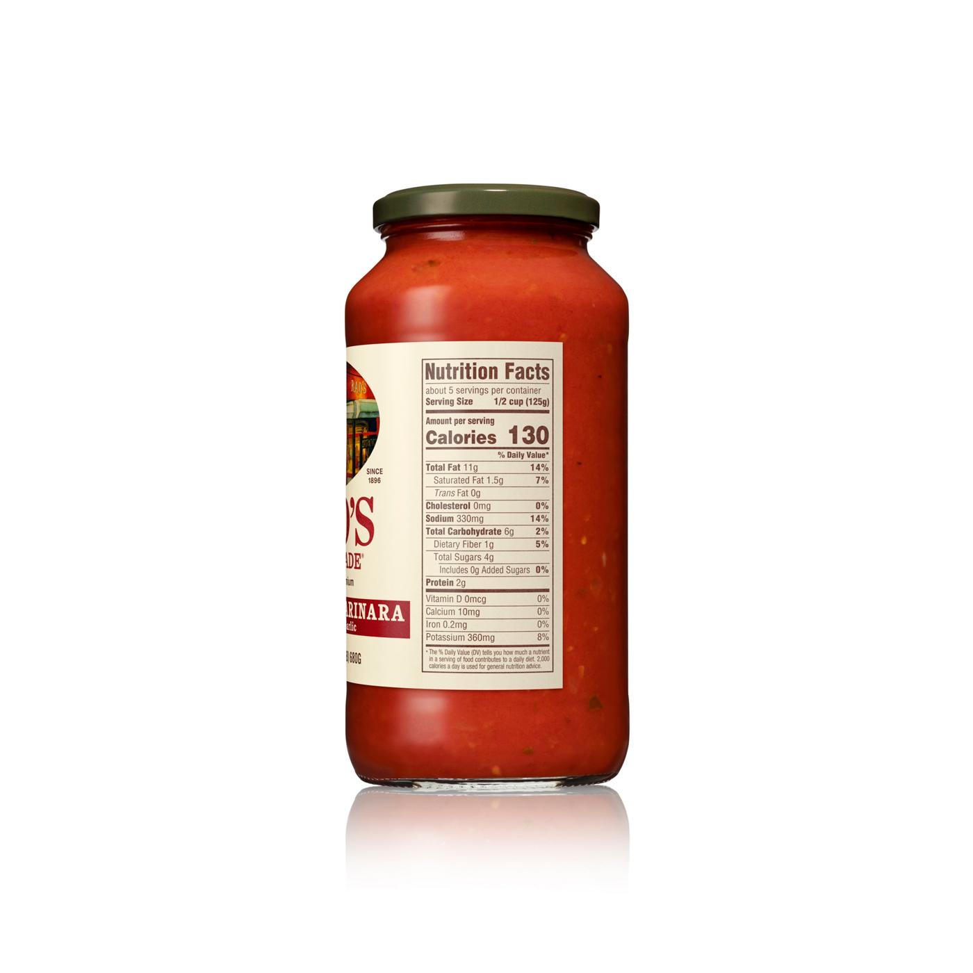 Rao's Homemade Sensitive Formula Marinara Sauce; image 3 of 4
