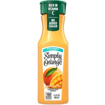 Simply Orange Orange with Mango Juice Drink