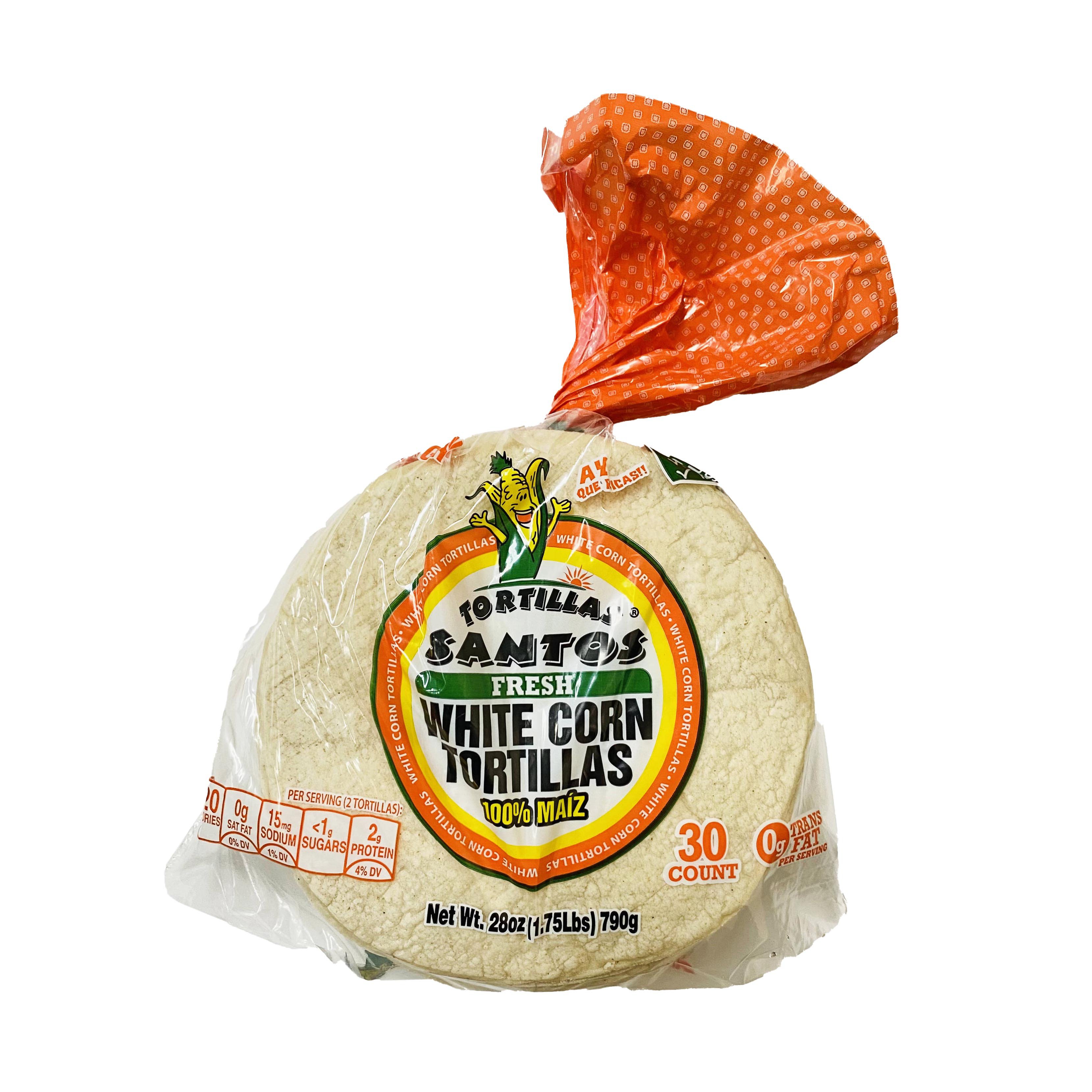 Tortillas Santos White Corn Tortillas Shop Tortillas at HEB