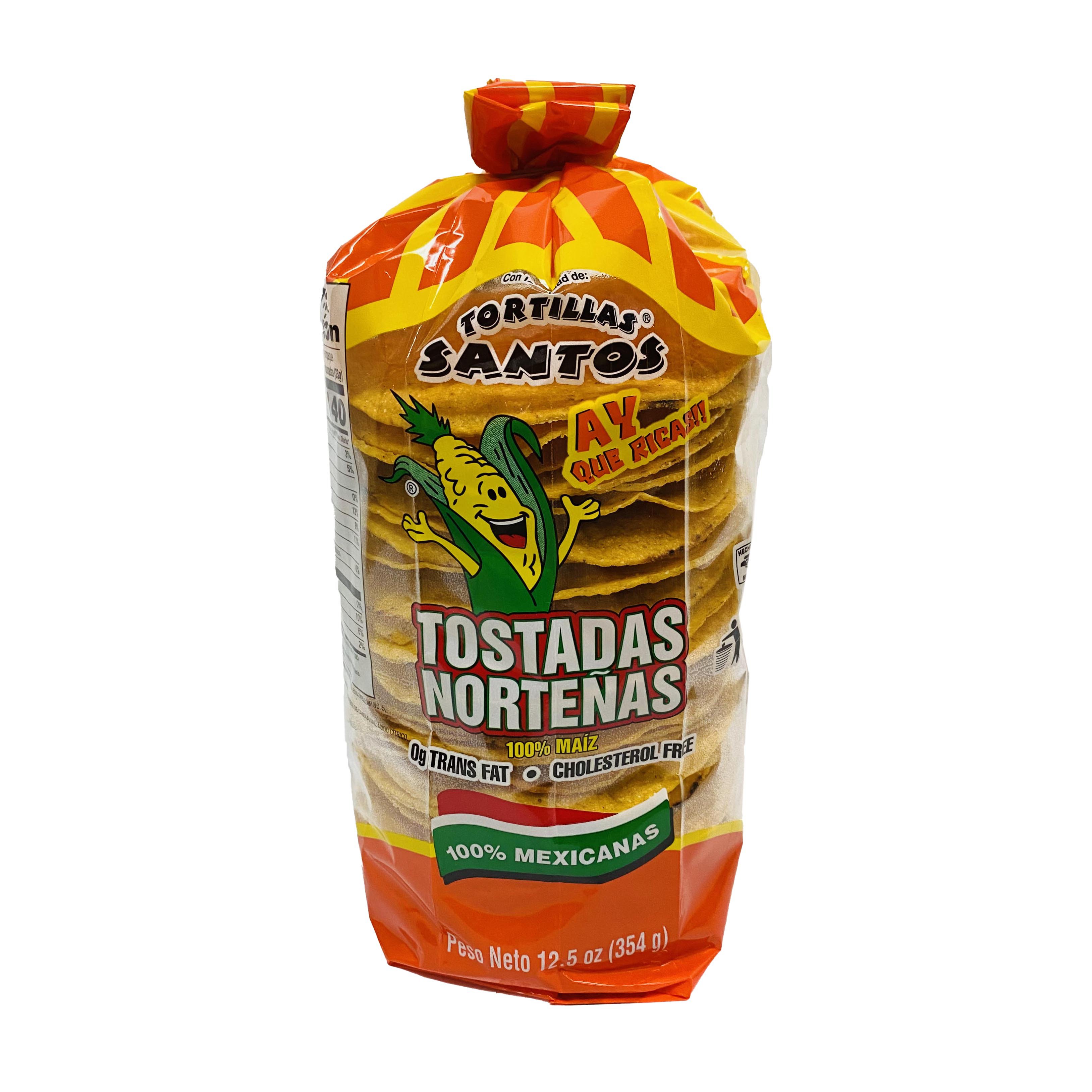 Tortillas Santos Tostadas Nortenas Shop Tortillas at HEB
