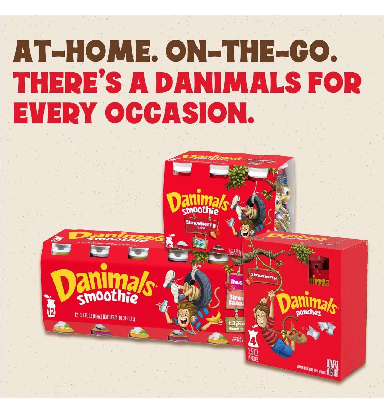 Danimals Strawberry & Banana Smoothie Variety Pack; image 10 of 10