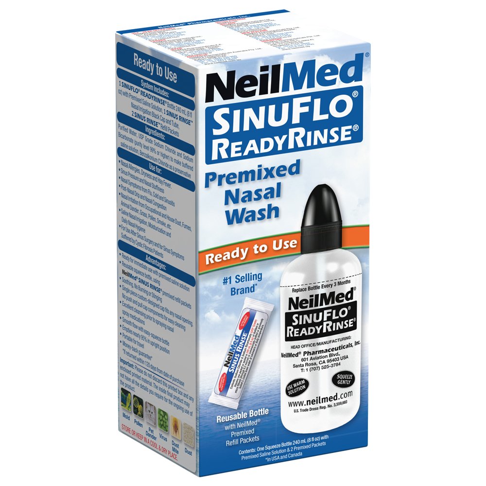 NeilMed SinuFlo ReadyRinse Premixed Nasal Wash - Shop Sinus & Allergy at  H-E-B