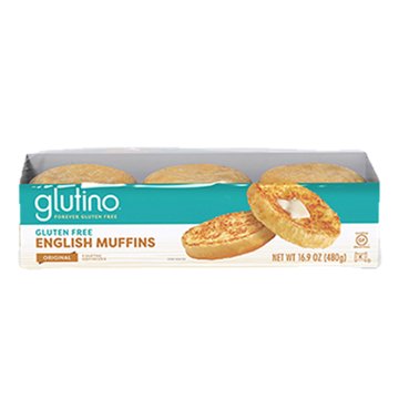 Glutino English Muffins, 6 ct