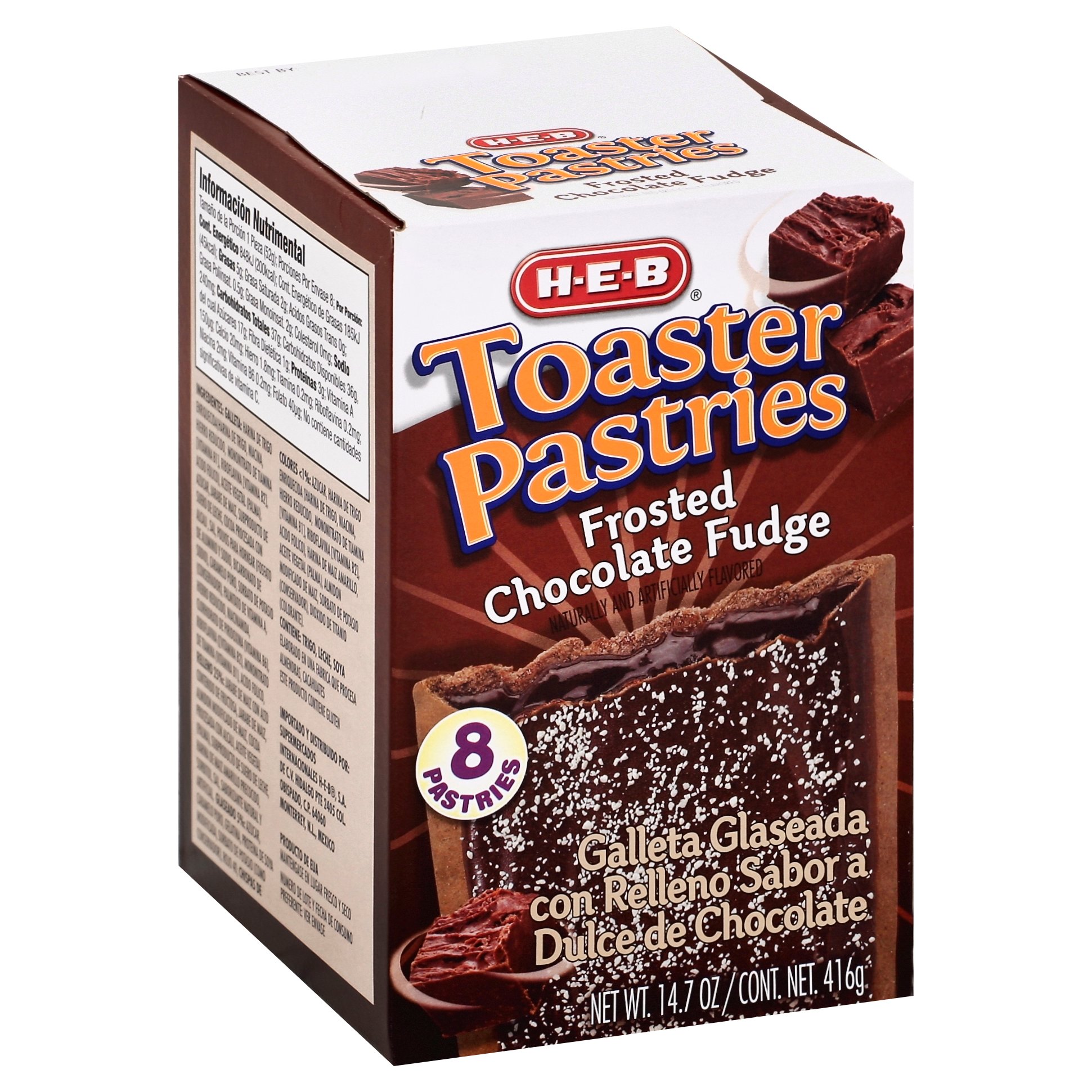 HEB Frosted Chocolate Fudge Toaster Pastries Shop Cereal