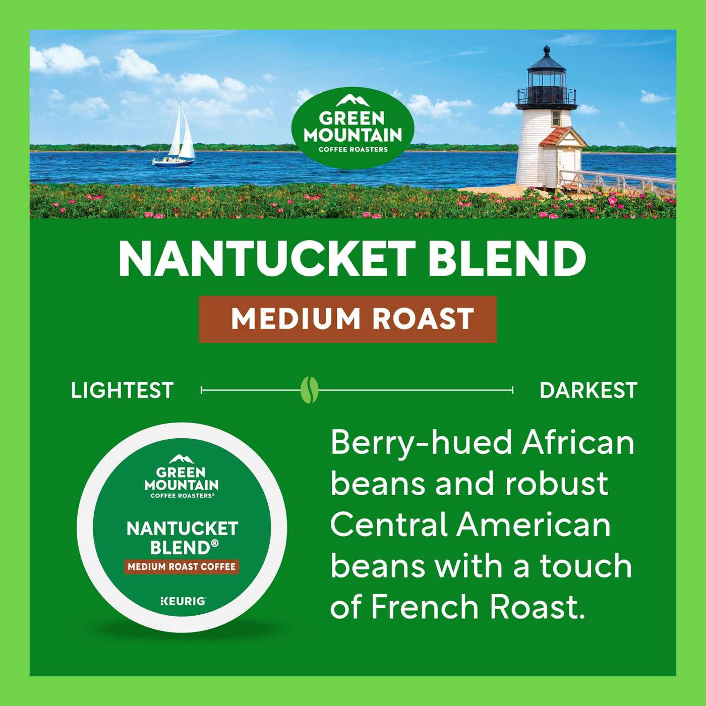 Green Mountain Coffee Nantucket Blend Medium Roast Single Serve Coffee K Cups; image 3 of 7