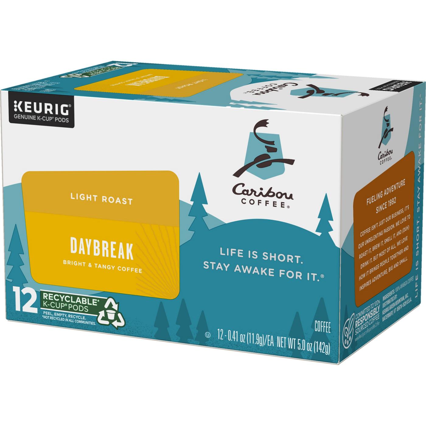 Caribou daybreak outlet k cups