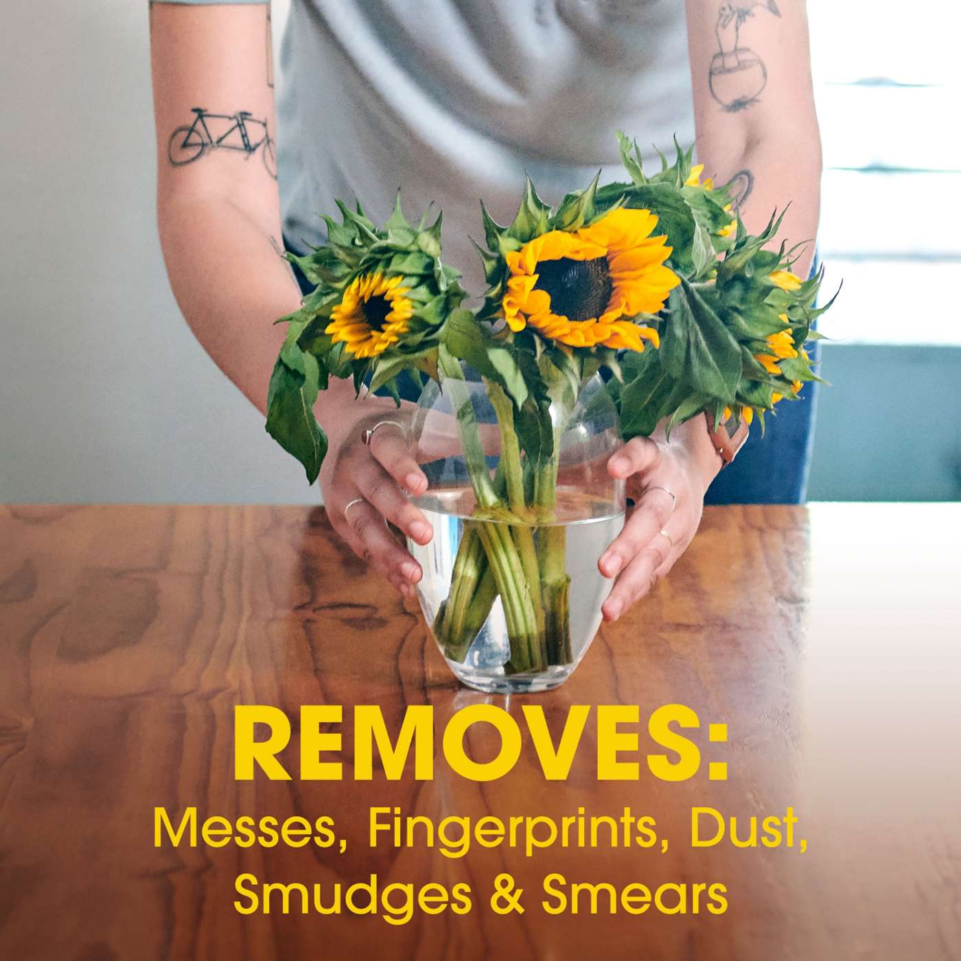 Pledge Pledge Expert Care Enhancing Wood Wipes, Lemon Scent, 24 Count; image 4 of 10