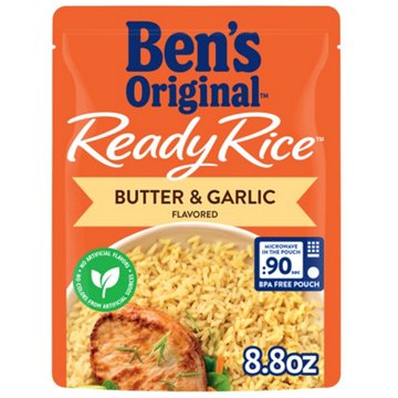 Ben's Original Ready Rice Butter and Garlic Flavored Rice, 8.8 oz