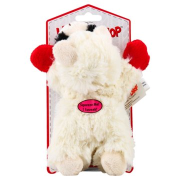 Multipet Mini Lamb Chop Dog Toy, EACH