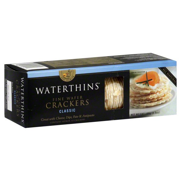 Waterthins Fine Water Crackers Classic Shop Crackers & Breadsticks at HEB