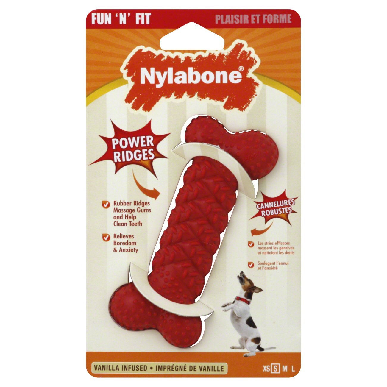 Nylabone Small Vanilla Infused Dog Toy Shop Dogs at HEB