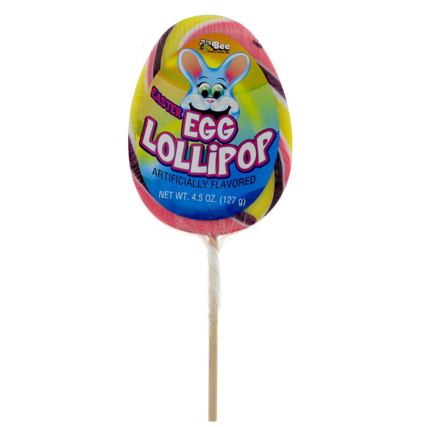 Bee International Bunny & Egg Jumbo Lollipops; image 1 of 2