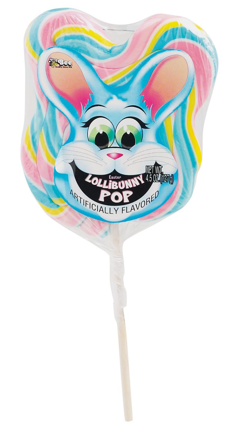 Bee International Bunny & Egg Jumbo Lollipops; image 2 of 2