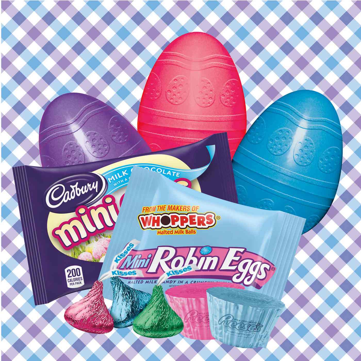 Hershey Assorted Candy Filled Plastic Easter Eggs; image 2 of 7