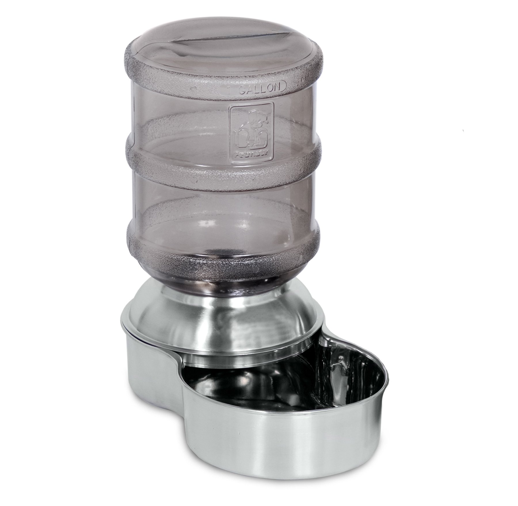 Petmate Replendish Stainless Steel Waterer Shop Bowls & automatic