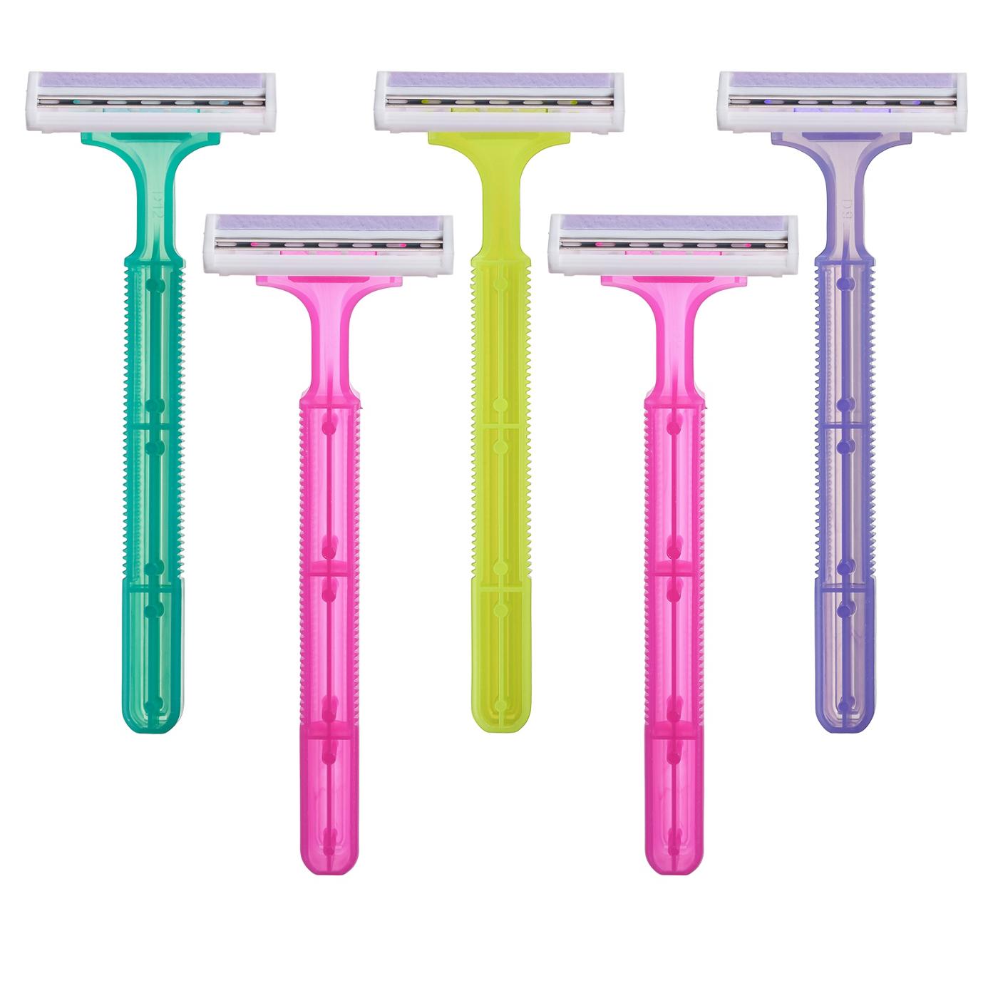 Hill Country Essentials Satin Touch Razors with Lubricating Strip; image 4 of 5