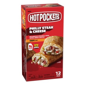 Hot Pockets Philly Steak & Cheese Frozen Sandwiches