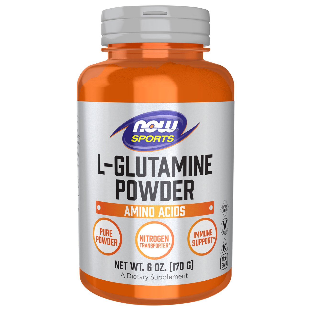 NOW Sports LGlutamine Powder Shop Diet & Fitness at HEB