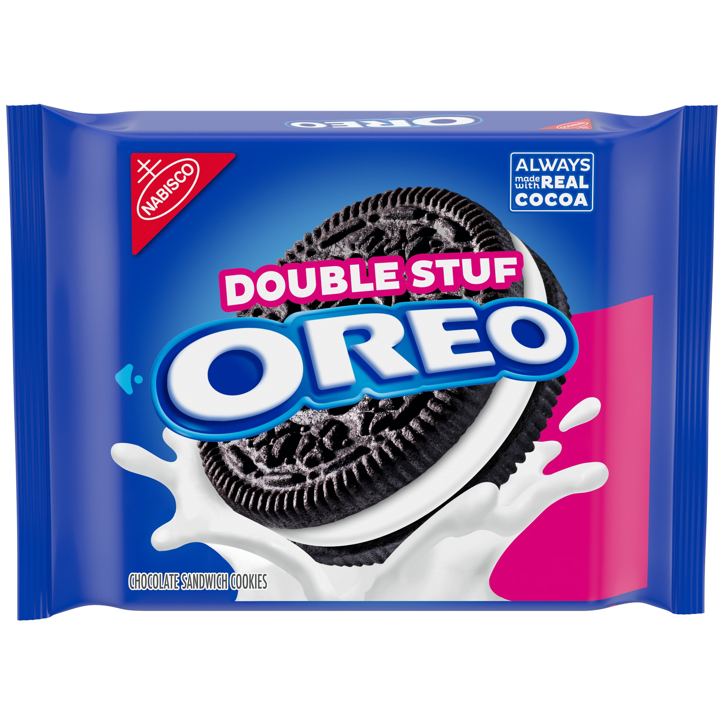 Nabisco Oreo Double Stuf Chocolate Sandwich Cookies Shop Cookies At H E B