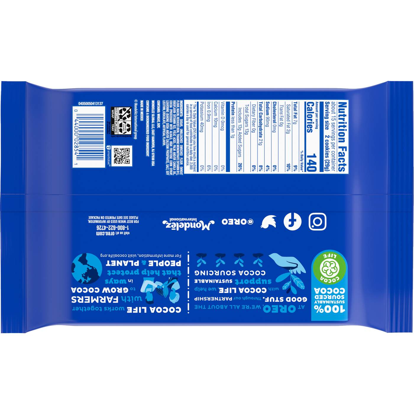 OREO Double Stuf Chocolate Sandwich Cookies; image 10 of 19