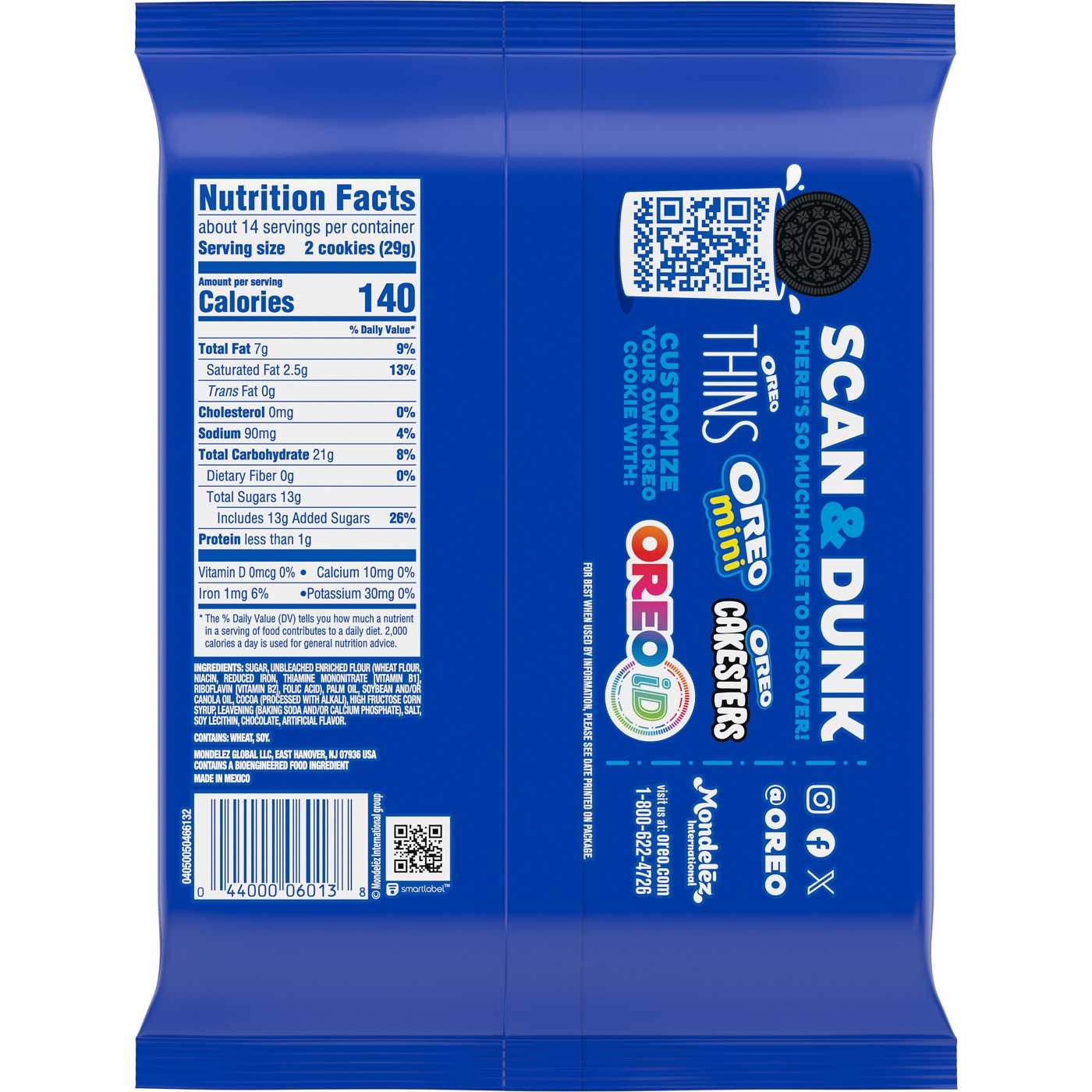 OREO Double Stuf Chocolate Sandwich Cookies; image 11 of 19