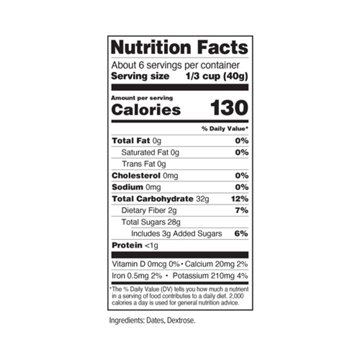Mariani Chopped Dates, 8 oz