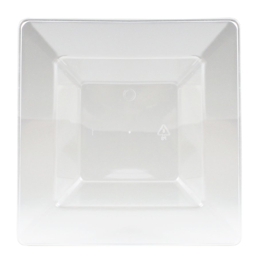 MaryLand Plastics Clear Square Dessert Bowl Shop Plates & bowls at HEB