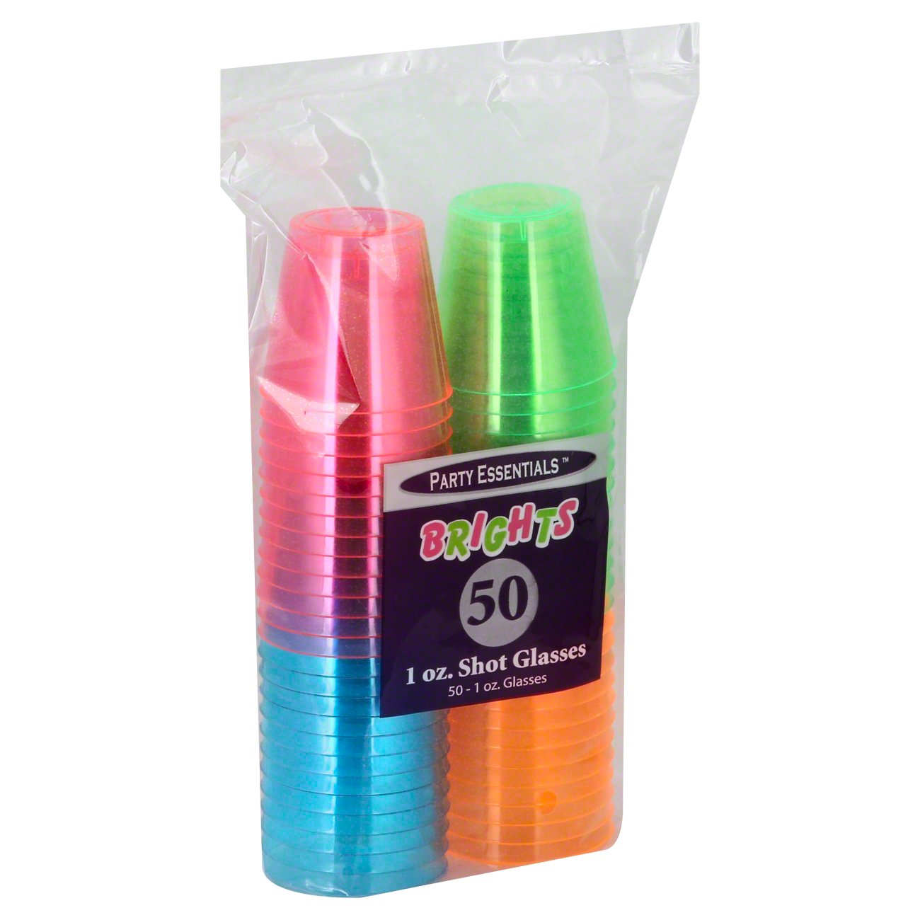 Northwest Party Essentials Assorted Shot Glasses Neon Shop Drinkware