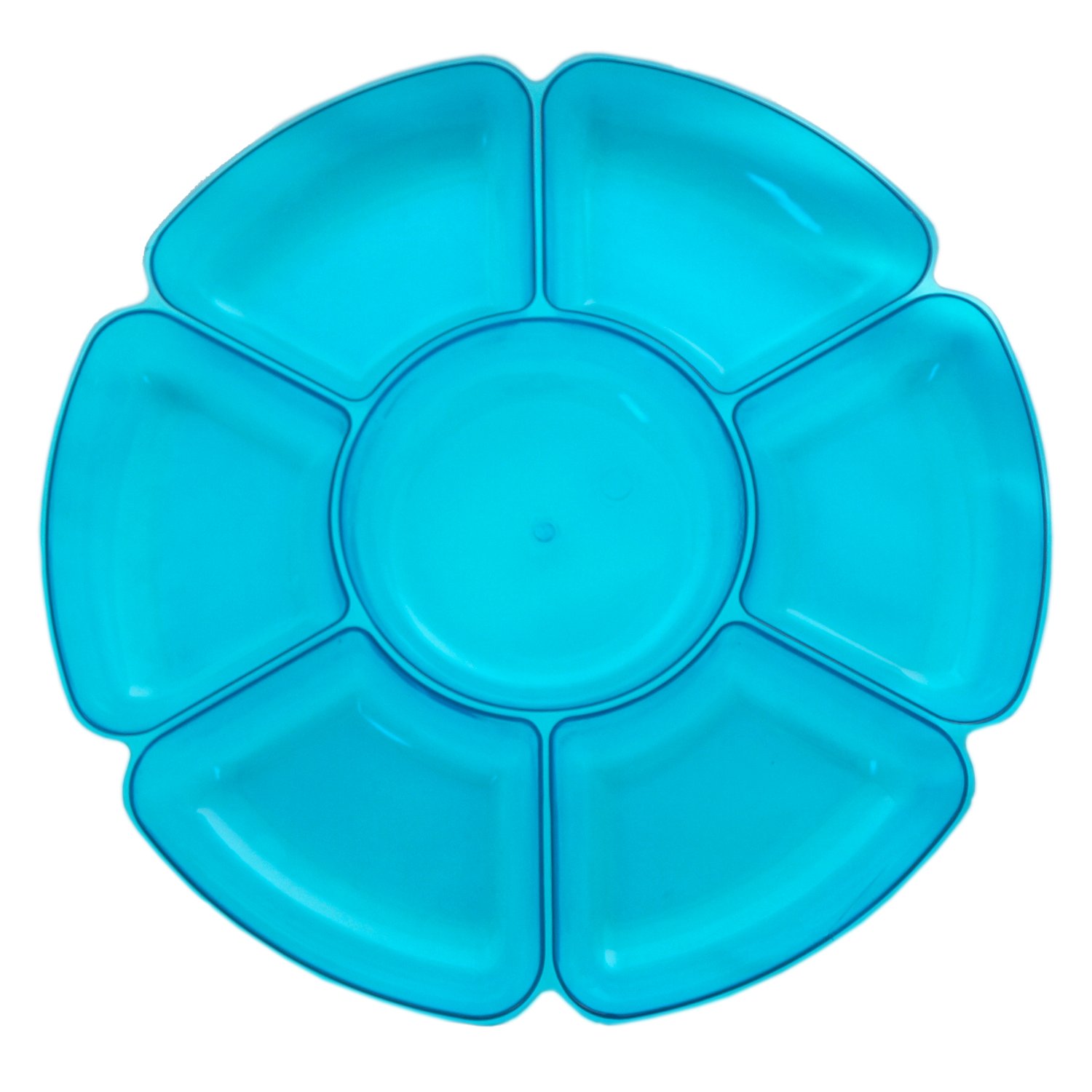 Northwest Party Essentials Round 7 Section Neon Blue Tray Shop