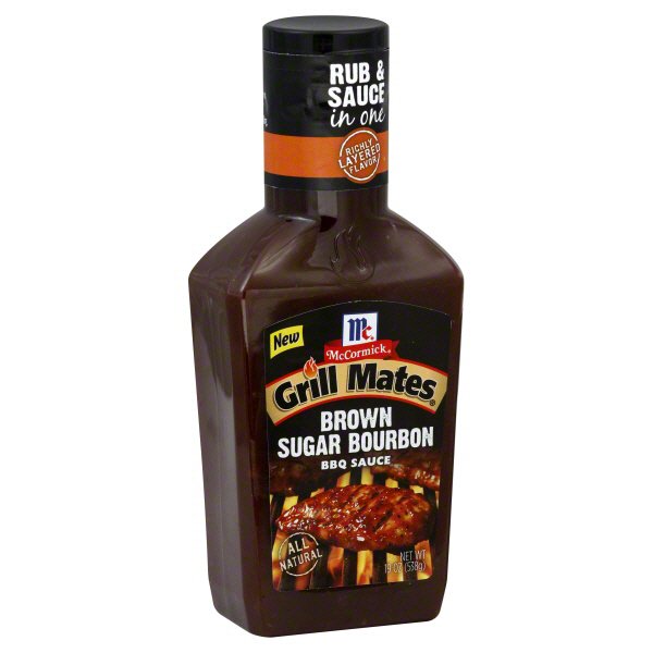 McCormick Grill Mates Brown Sugar Bourbon BBQ Sauce Shop Barbecue