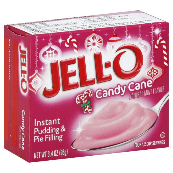 JellO Instant Candy Cane Pudding Shop Pudding & Gelatin Mix at HEB