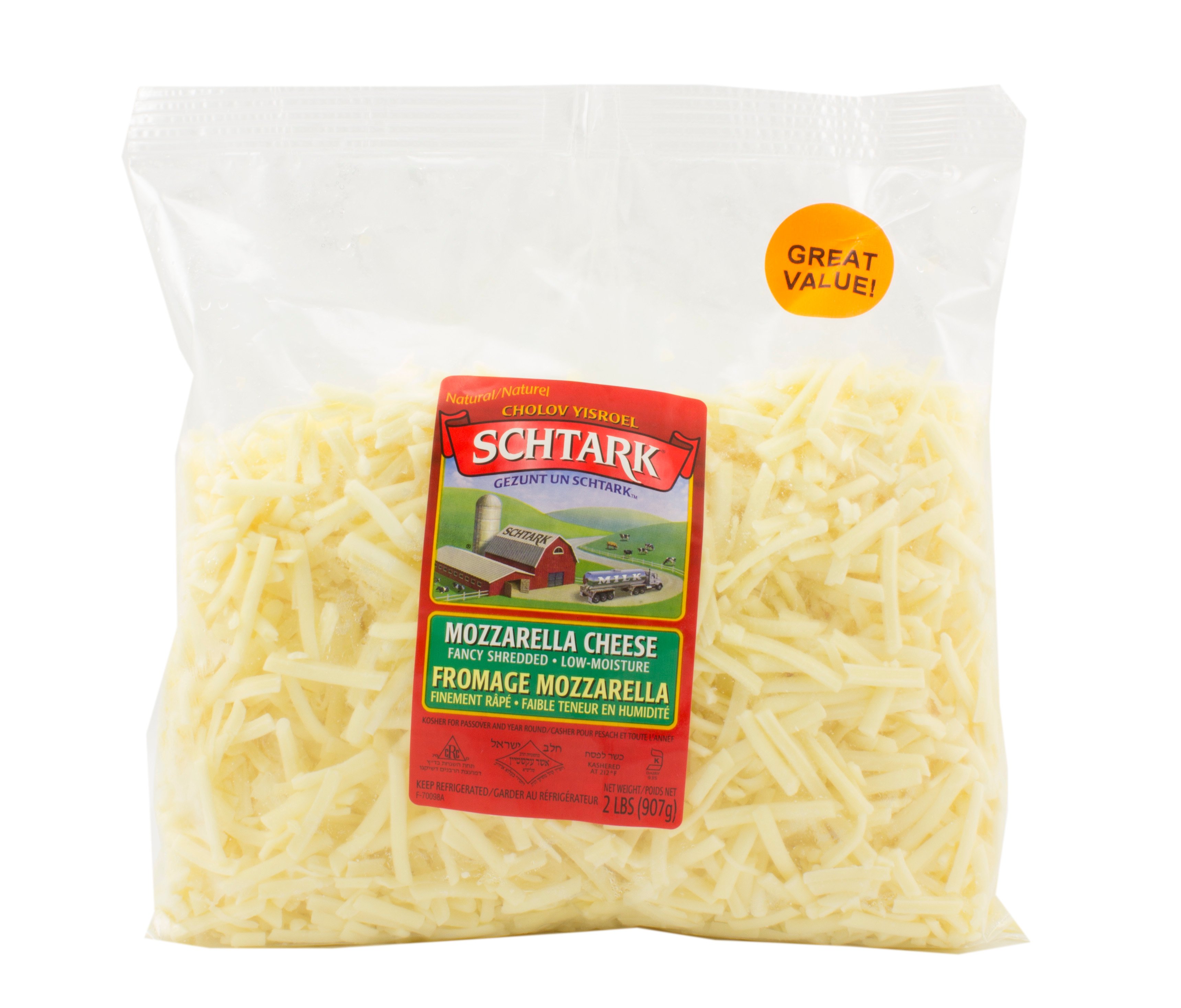 Schtark Shredded Mozzarella Cheese - Shop Cheese At H-E-B