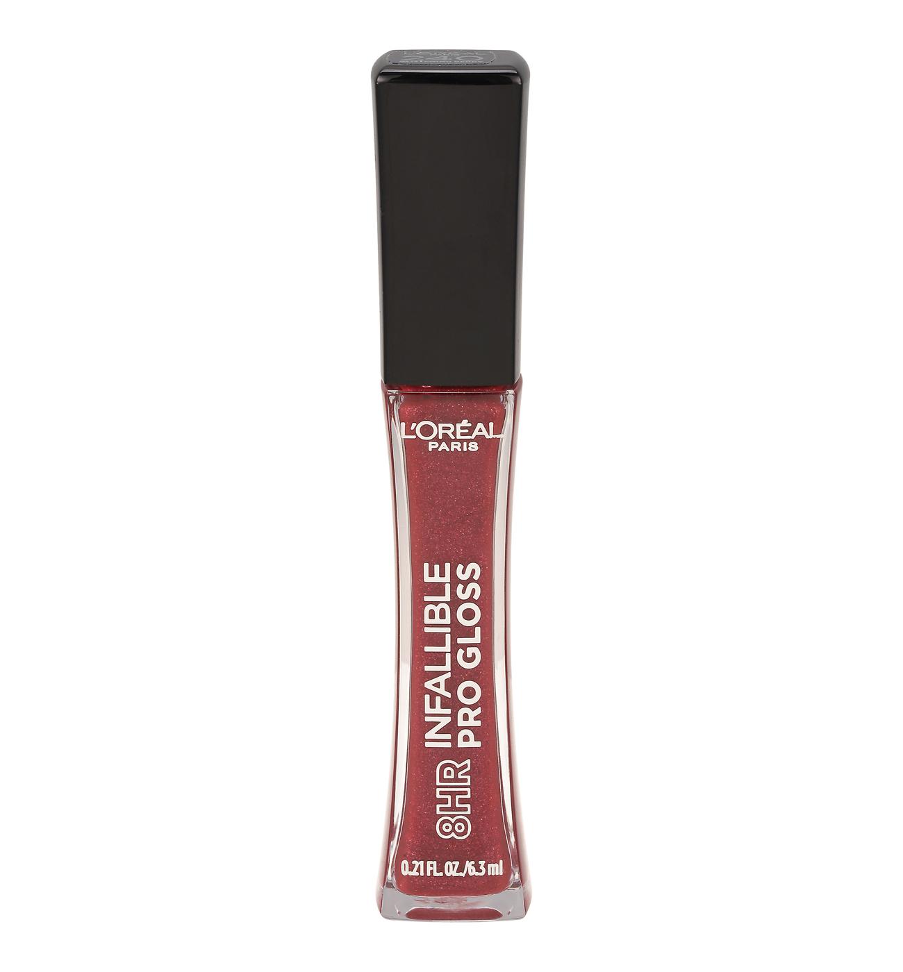 L'Oréal Paris Infallible 8 Hour Pro Lip Gloss - Glistening Berry; image 1 of 3