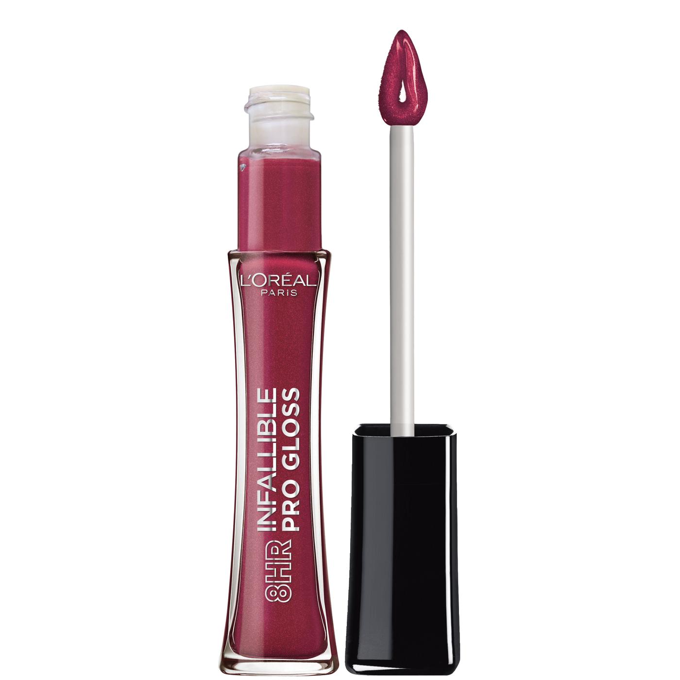 L'Oréal Paris Infallible 8 Hour Pro Lip Gloss - Glistening Berry; image 2 of 3