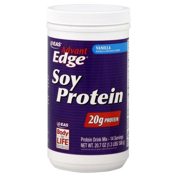 EAS Advant Edge Vanilla Soy Protein Shop Diet & Fitness at HEB
