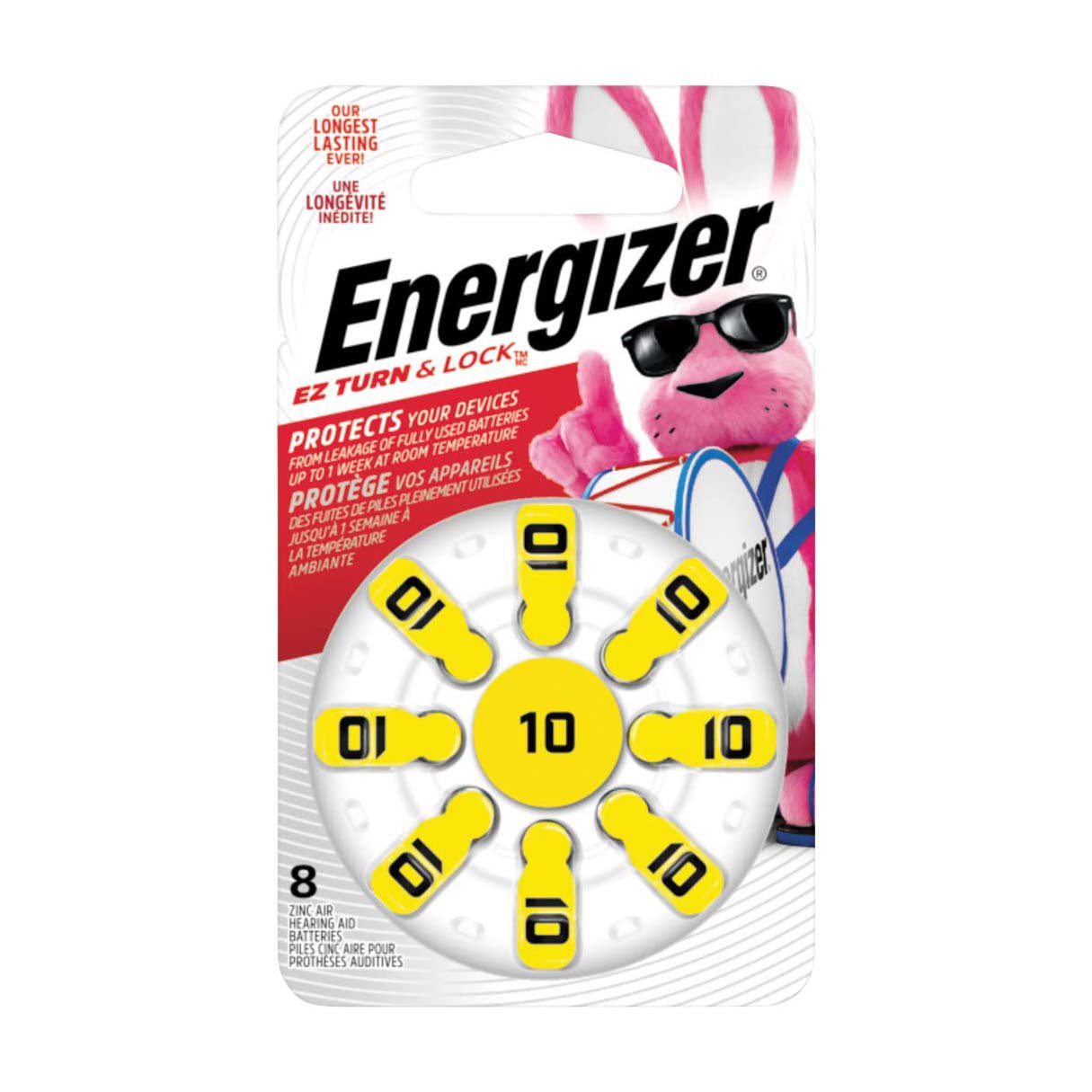 Energizer EZ Turn & Lock Hearing Aid Size 10 Batteries Shop Batteries