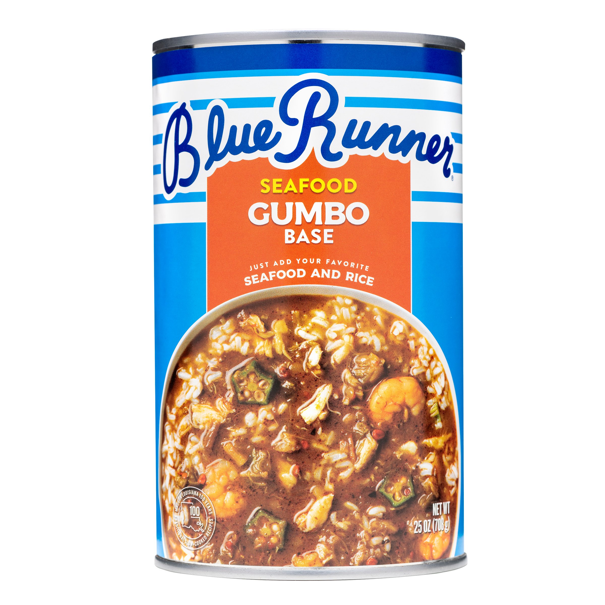 Gumbo : Blue Runner Seafood Gumbo Base 25oz 070353502001