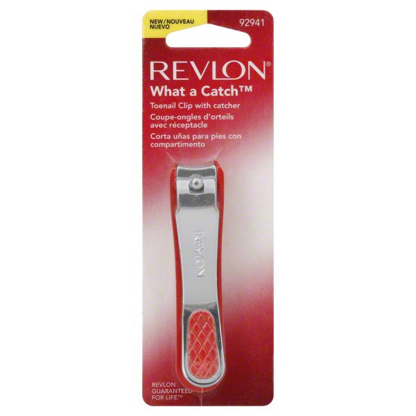 Revlon Toenail Clip with Catcher Shop Manicure & Pedicure Tools at HEB