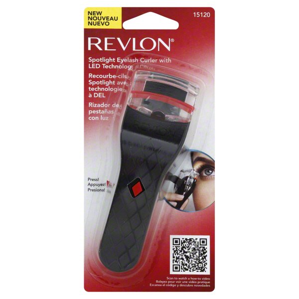 Revlon Spotlight Eyelash Curler with LED Technology Shop Makeup at HEB