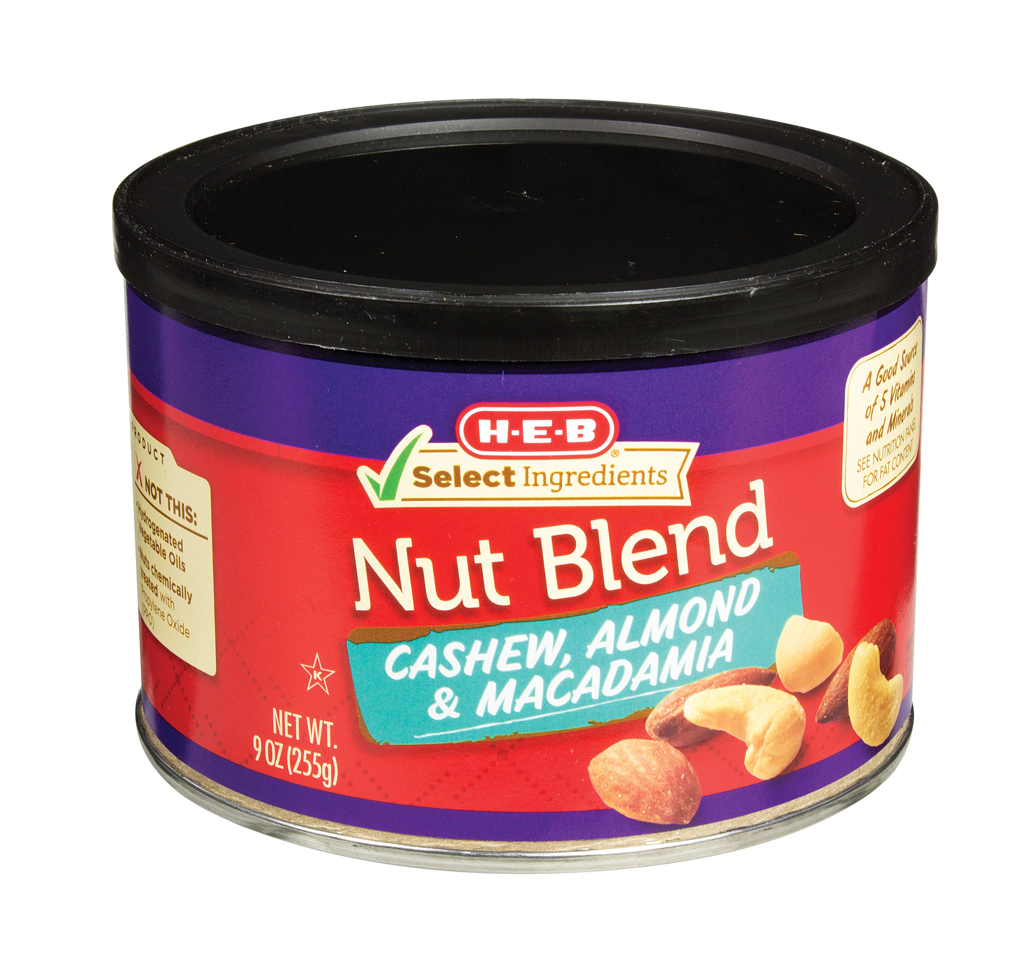 HEB Cashew Almond & Macadamia Shop Nuts & Seeds at HEB