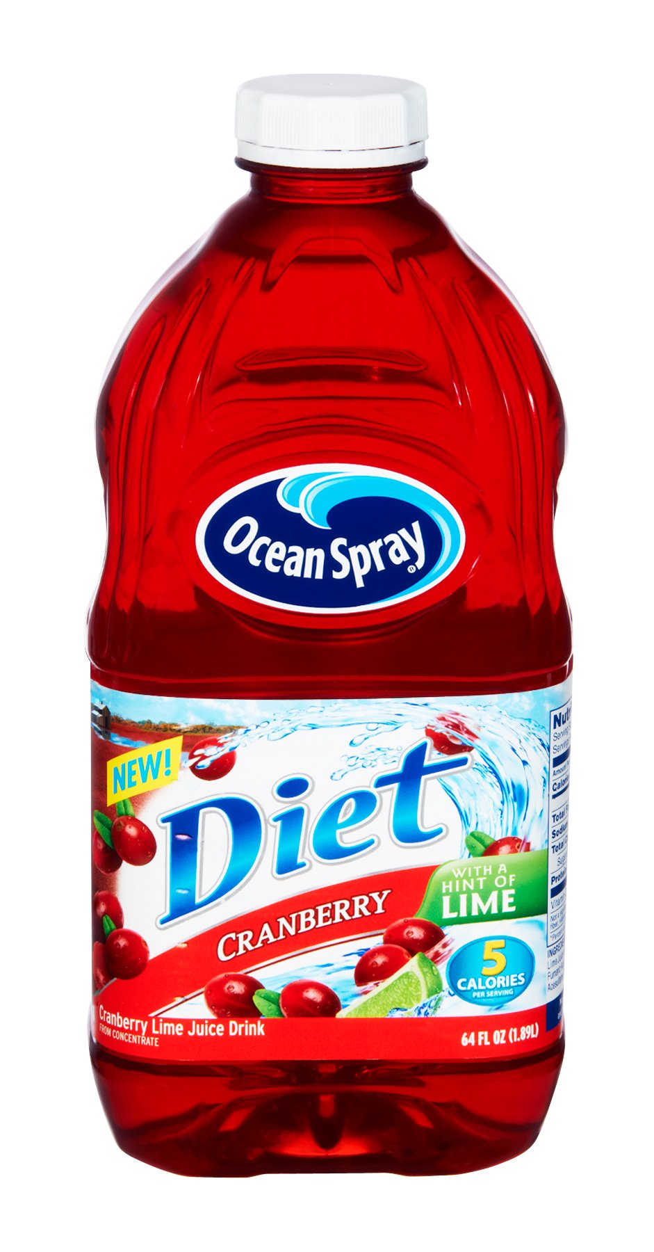 Ocean Spray Diet Cranberry Juice with a Hint of Lime - Shop Juice at H-E-B