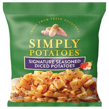 Simply Potatoes Signature Seasoned Diced Potatoes, 20 oz