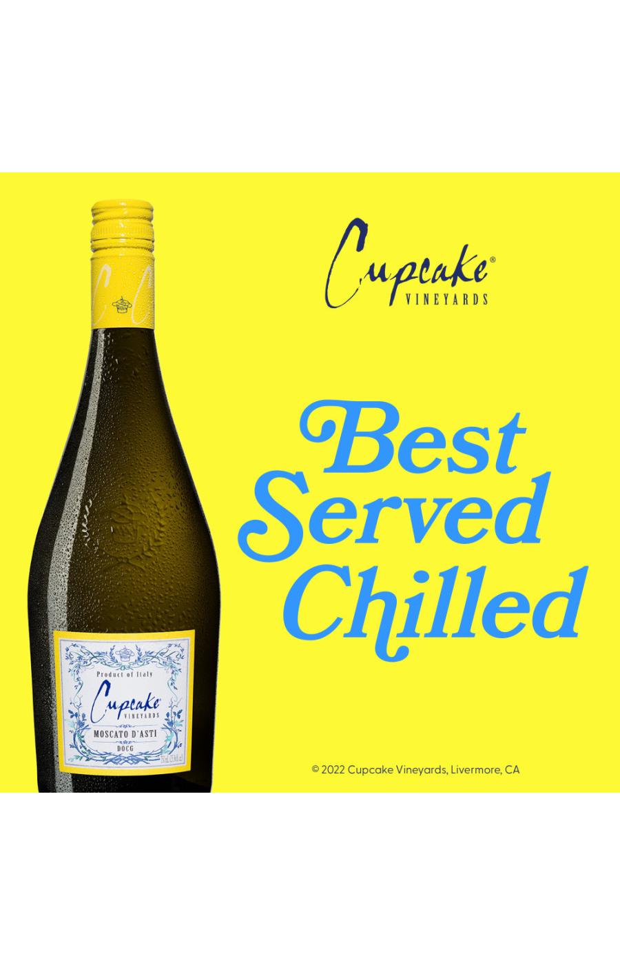 Cupcake Vineyards Moscato White Dessert Wine Italy; image 2 of 8