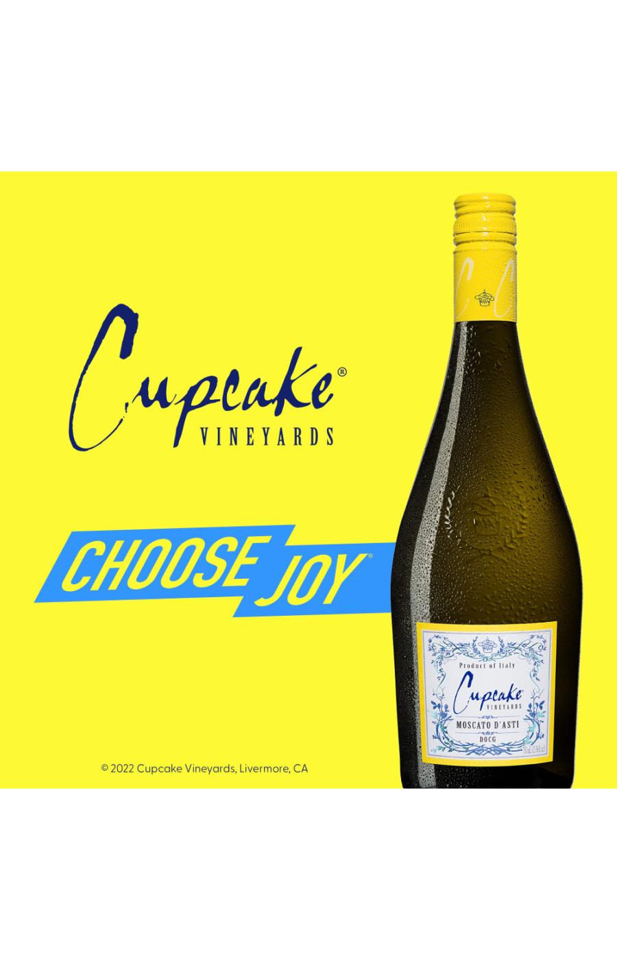 Cupcake Vineyards Moscato White Dessert Wine Italy; image 7 of 8