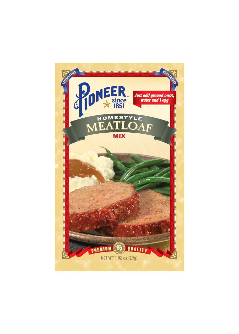 Pioneer Brand Homestyle Meatloaf Mix; image 1 of 2