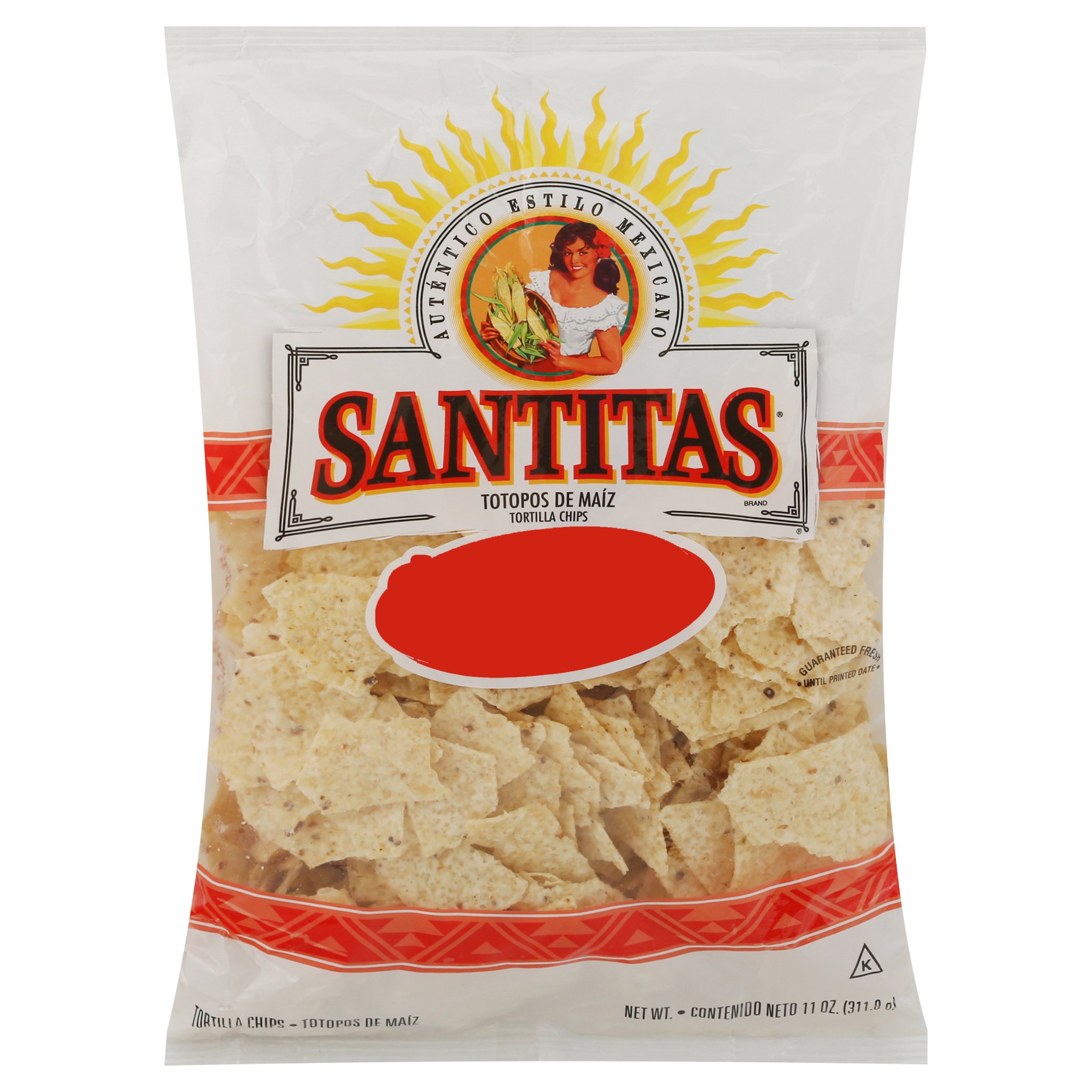 mexican chips in bag