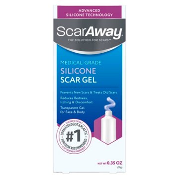 ScarAway Silicone Scar Gel, 0.35 oz