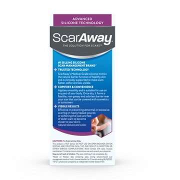 ScarAway Silicone Scar Gel, 0.35 oz