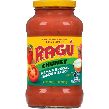 Ragu Chunky Mama's Special Garden Pasta Sauce
