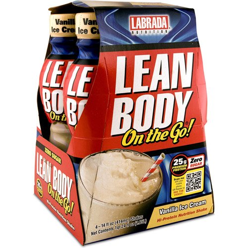 Lean Body On The Go! Vanilla Ice Cream HiProtein Nutrition Shake Shop Diet & Fitness at HEB